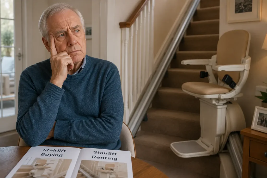 Making a Decision about buying or renting a stairlift