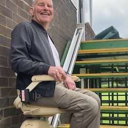 Chairlift installed for Old Shrewsbury Bowling Club