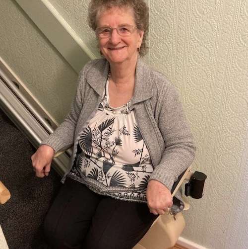 Mrs Higgins Review for Top Flight Stairlifts