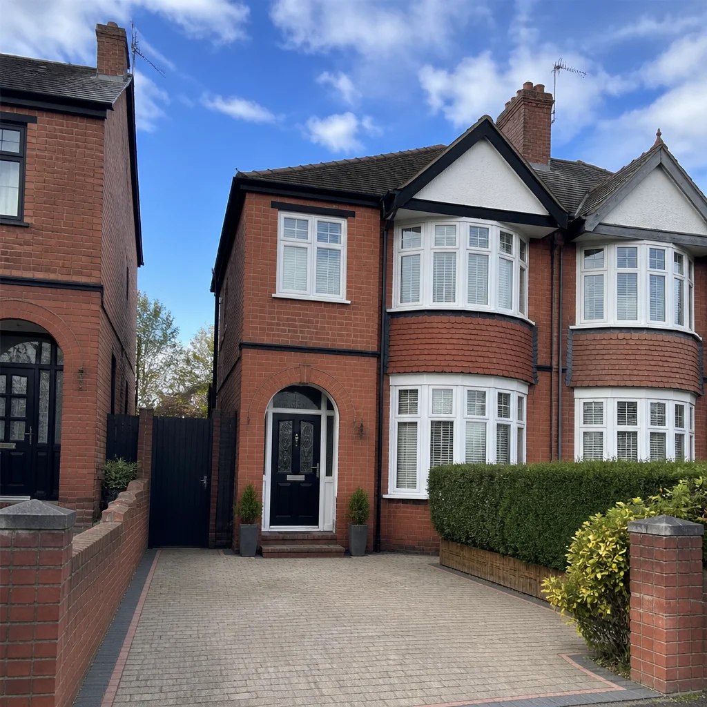 Typical residential property in Altrincham