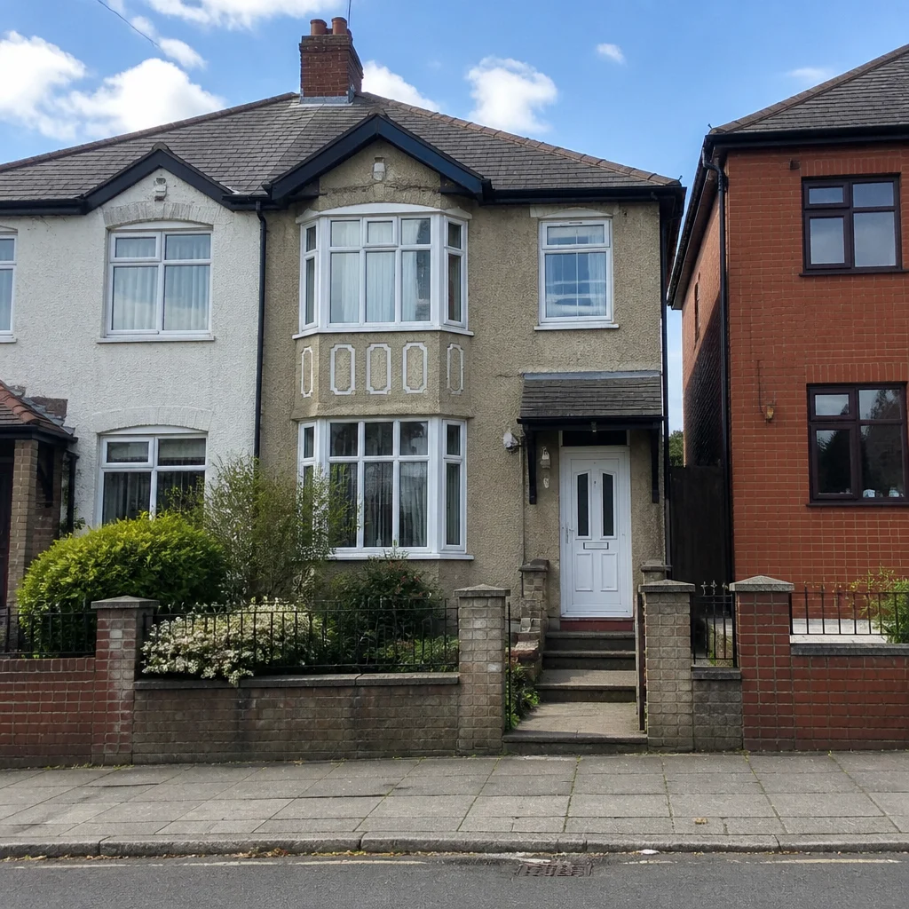 Typical residential property in Blackburn