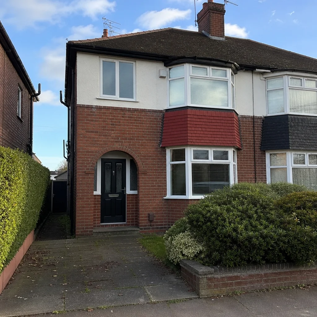 Typical residential property in Bramhall