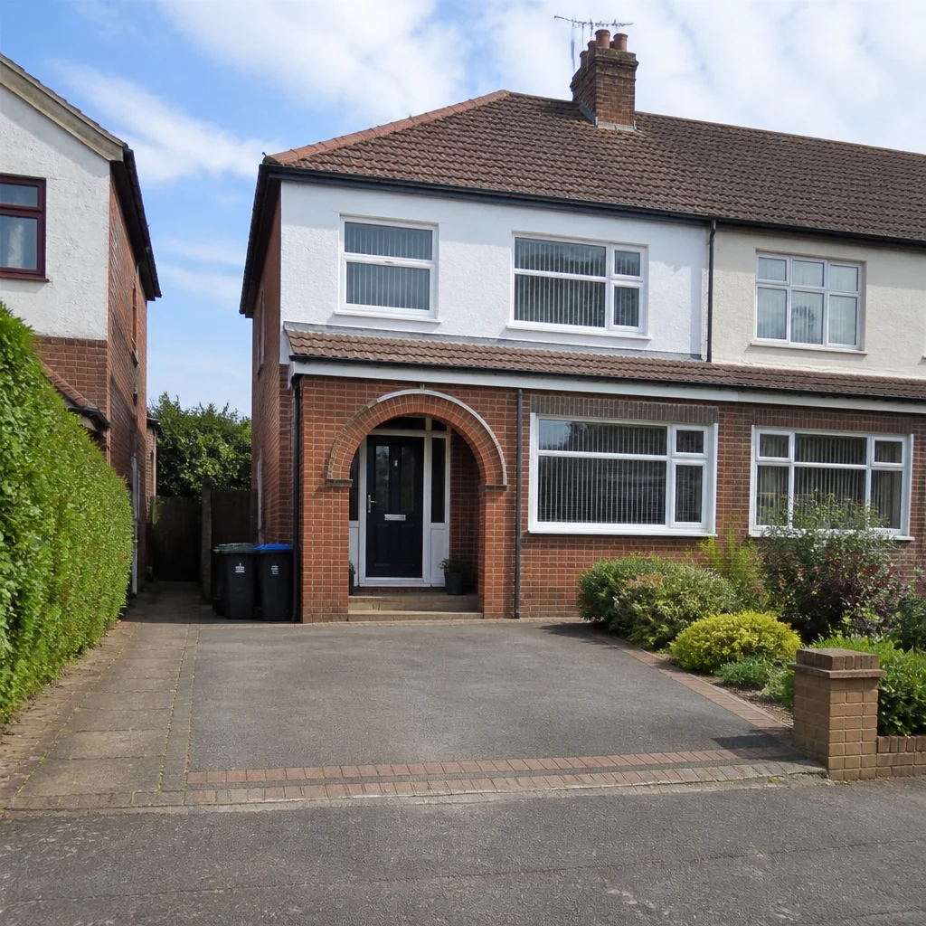 Typical residential property in Cheadle Hulme 
