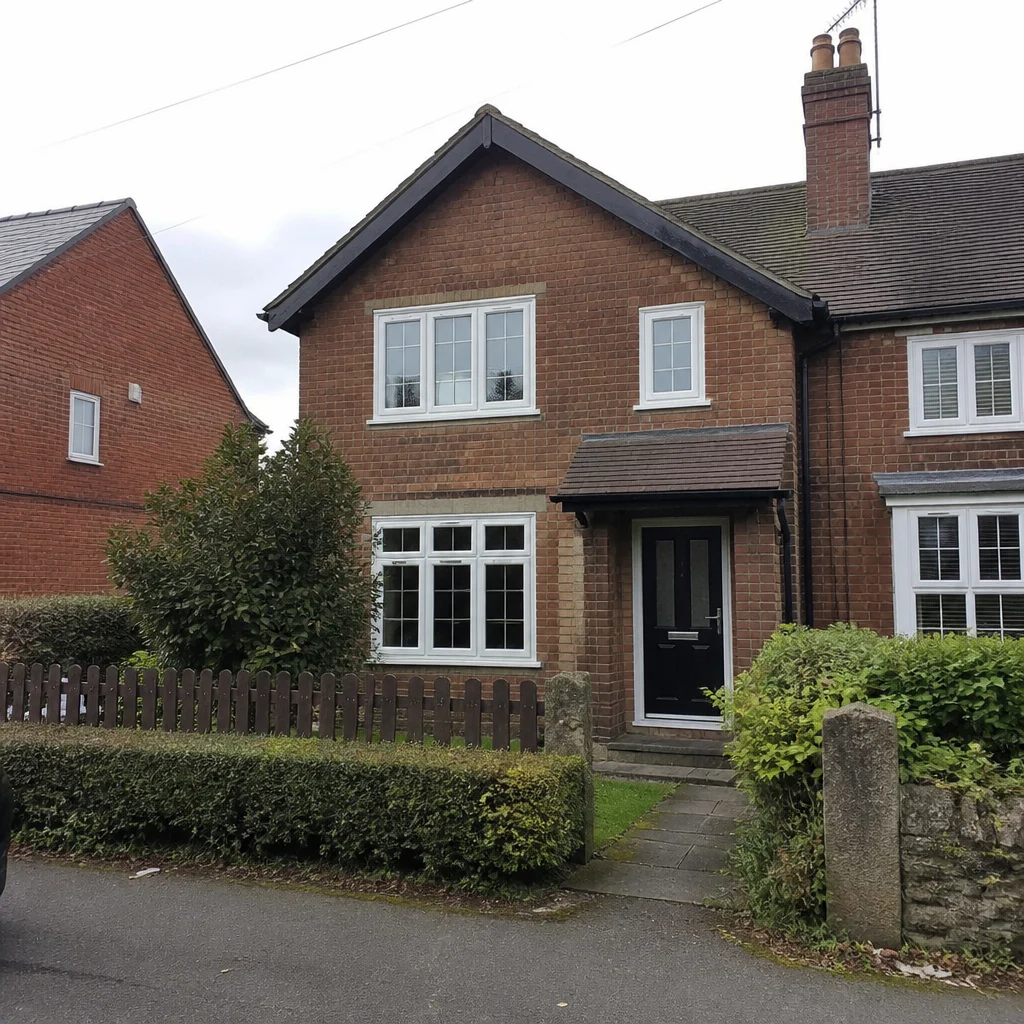Typical residential property in Cheshire