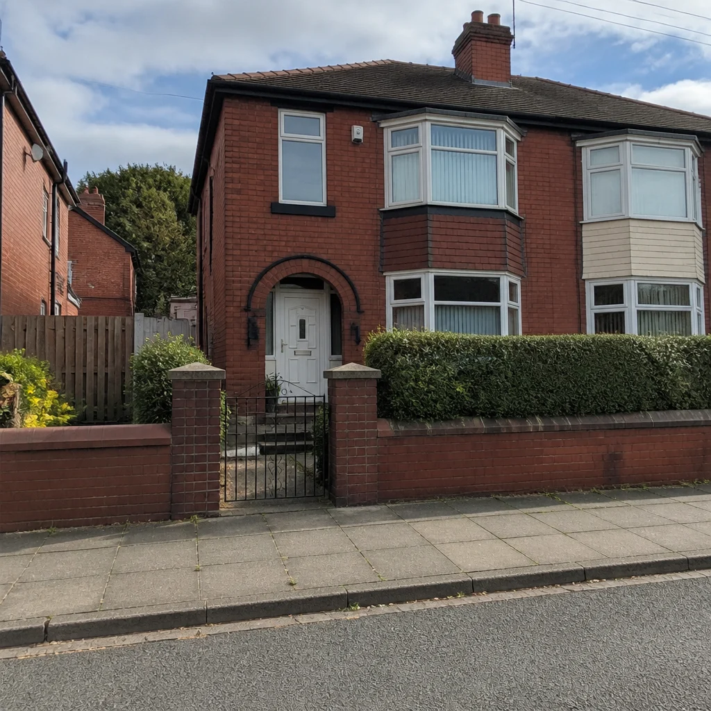 Typical residential property in Collyhurst