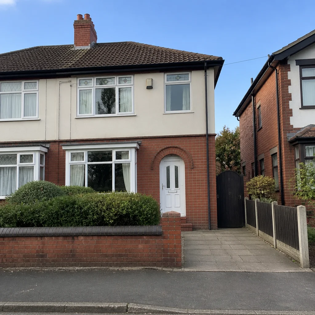Typical residential property in Davyhulme 