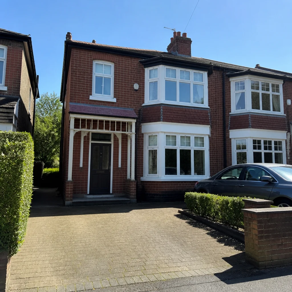 Typical residential property in Didsbury 