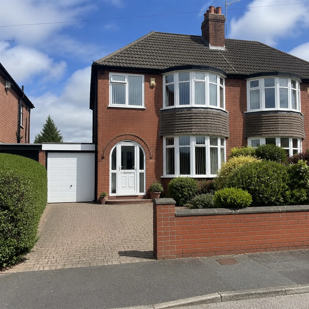 Typical residential property in Hazel Grove