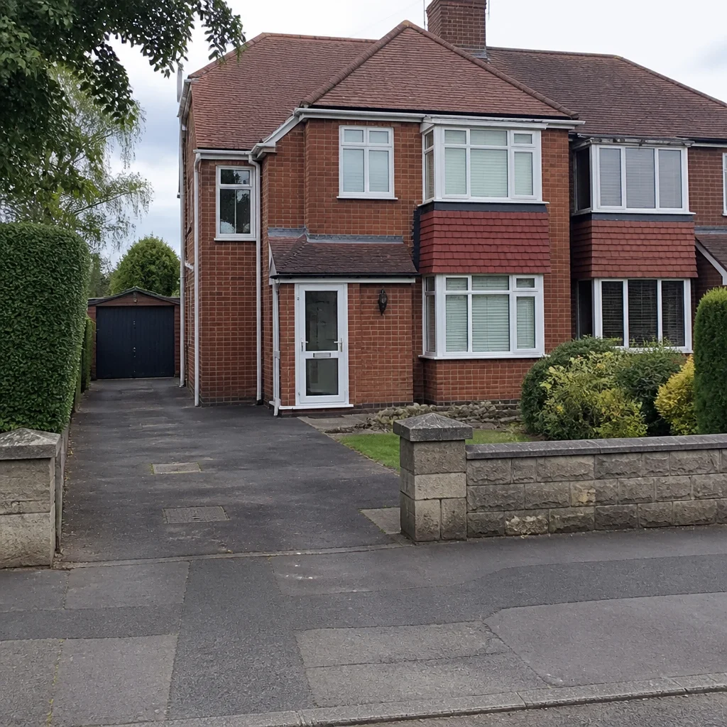 Typical residential property in Heald Green 