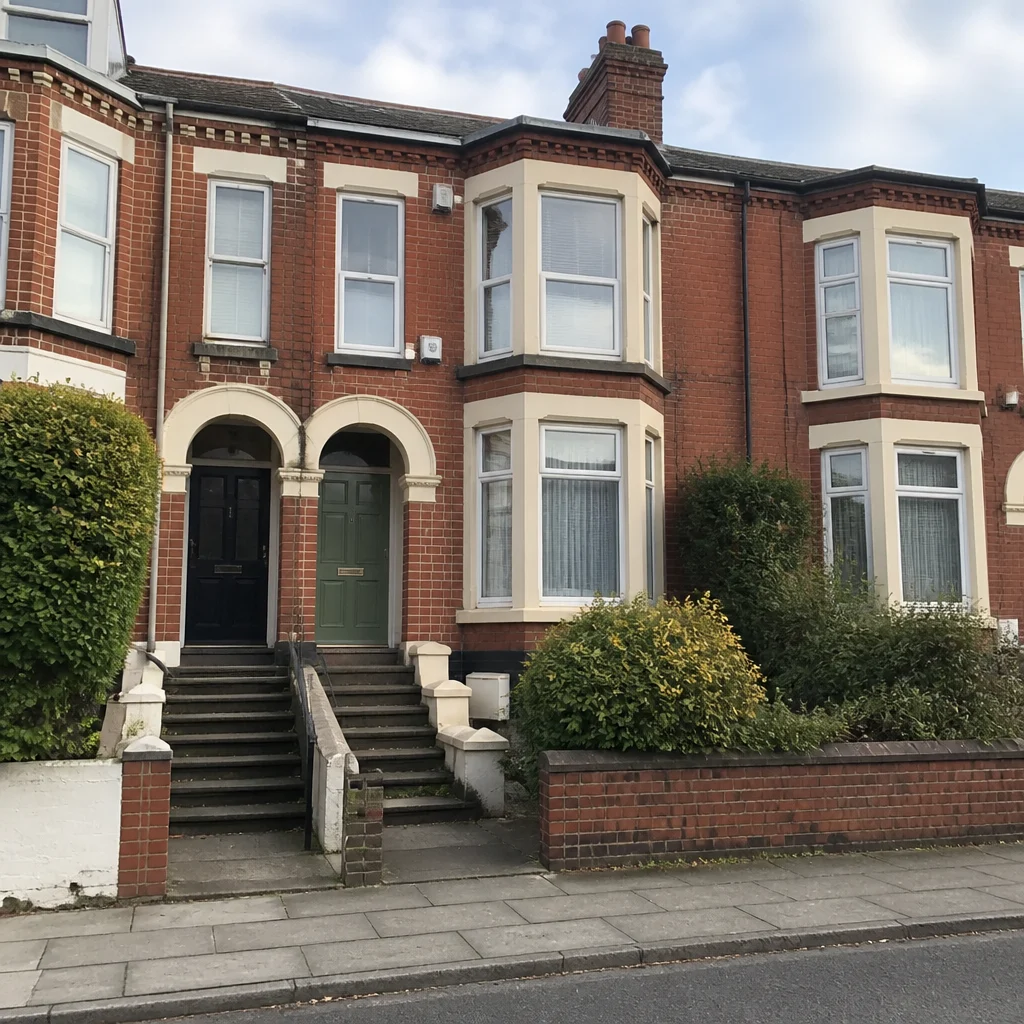 Typical residential property in Liverpool