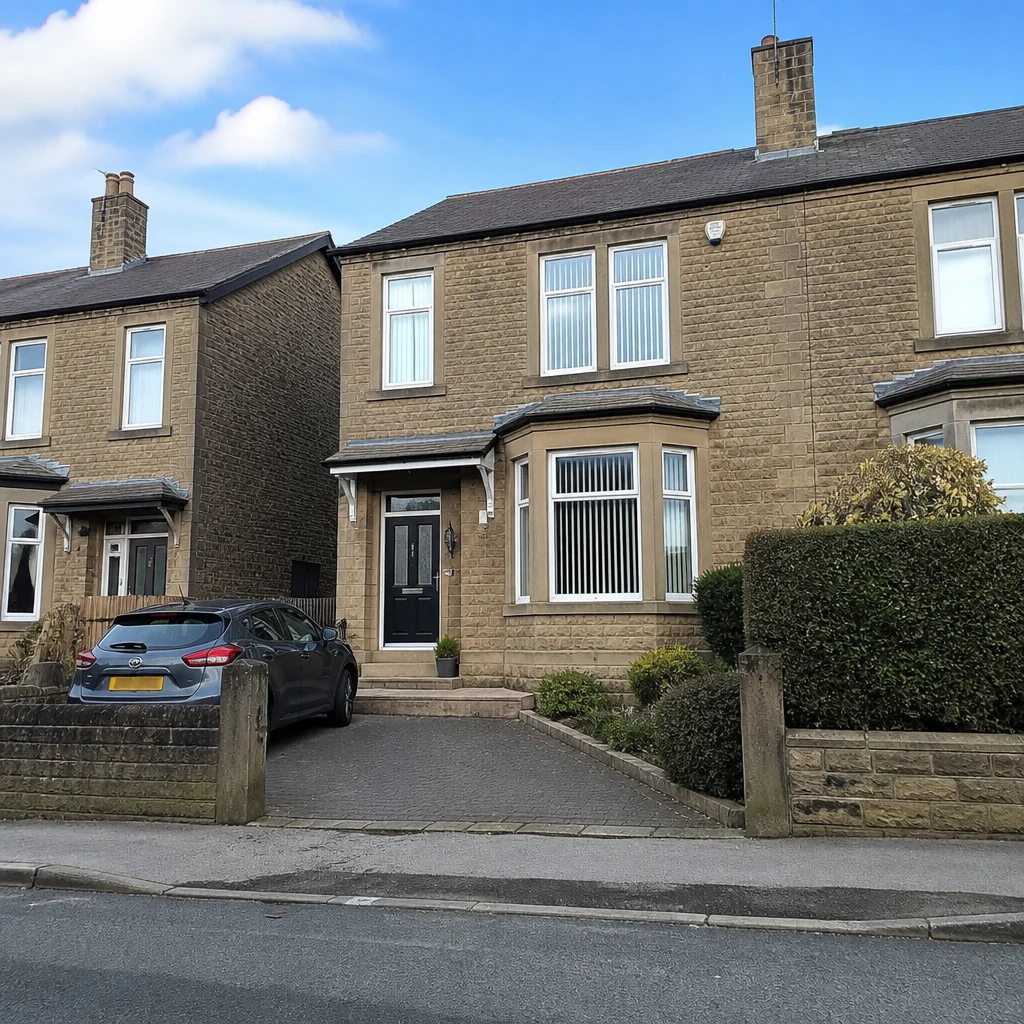 Typical residential property in Mossley
