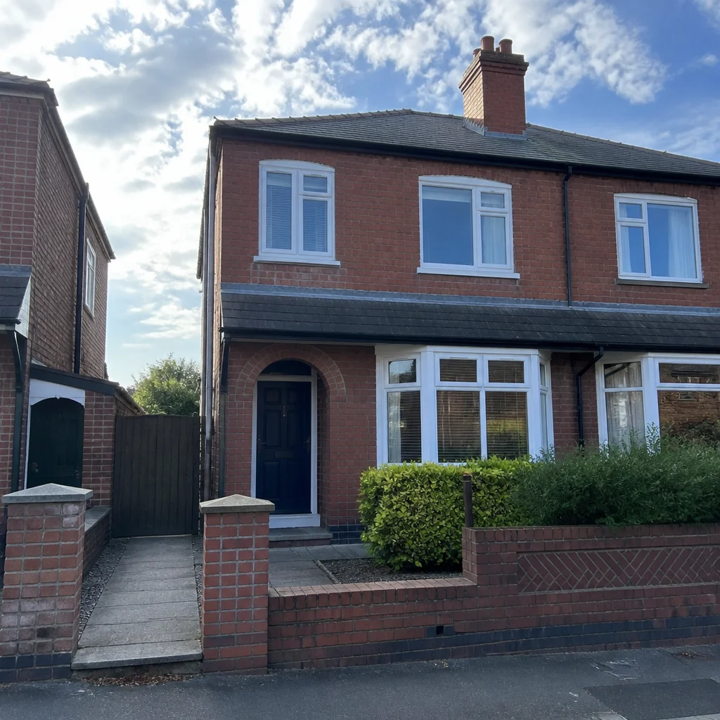 Typical residential property in Northwich
