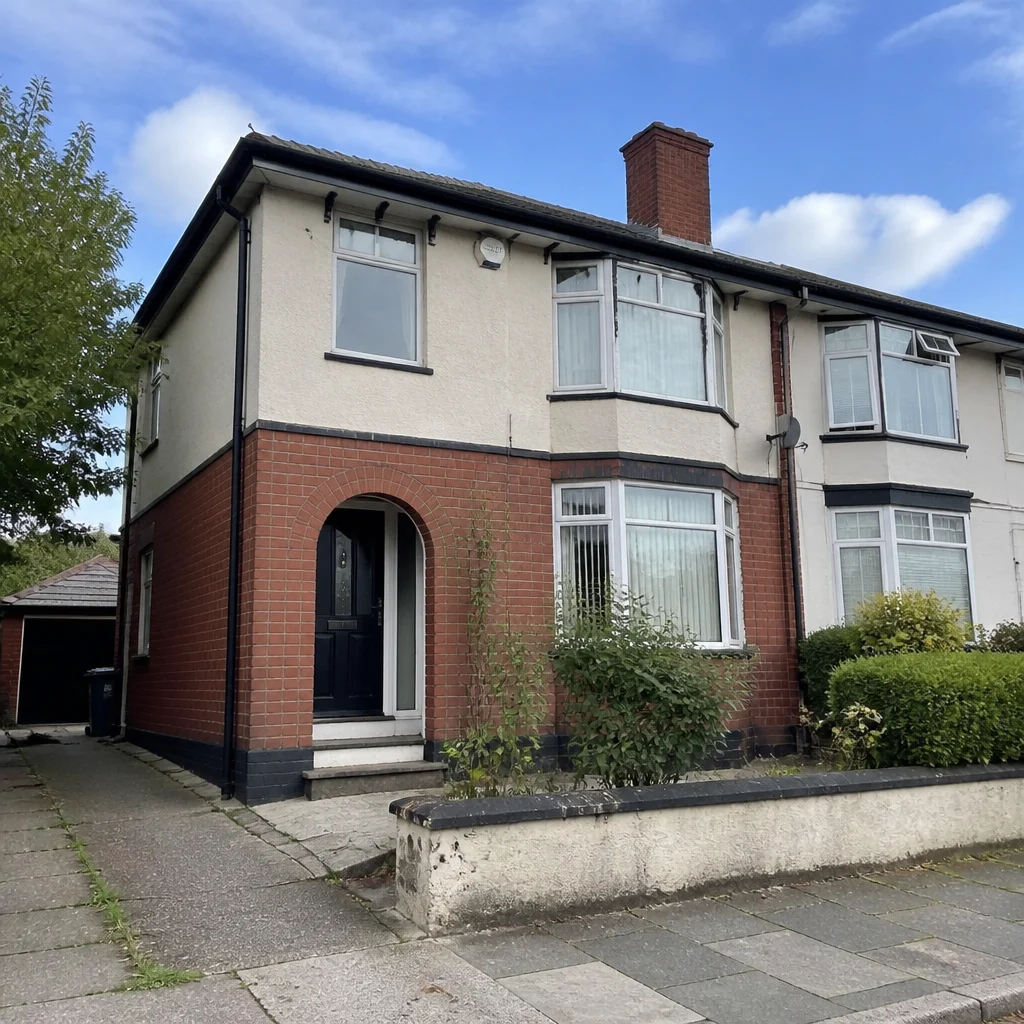 Typical residential property in Ordsall
