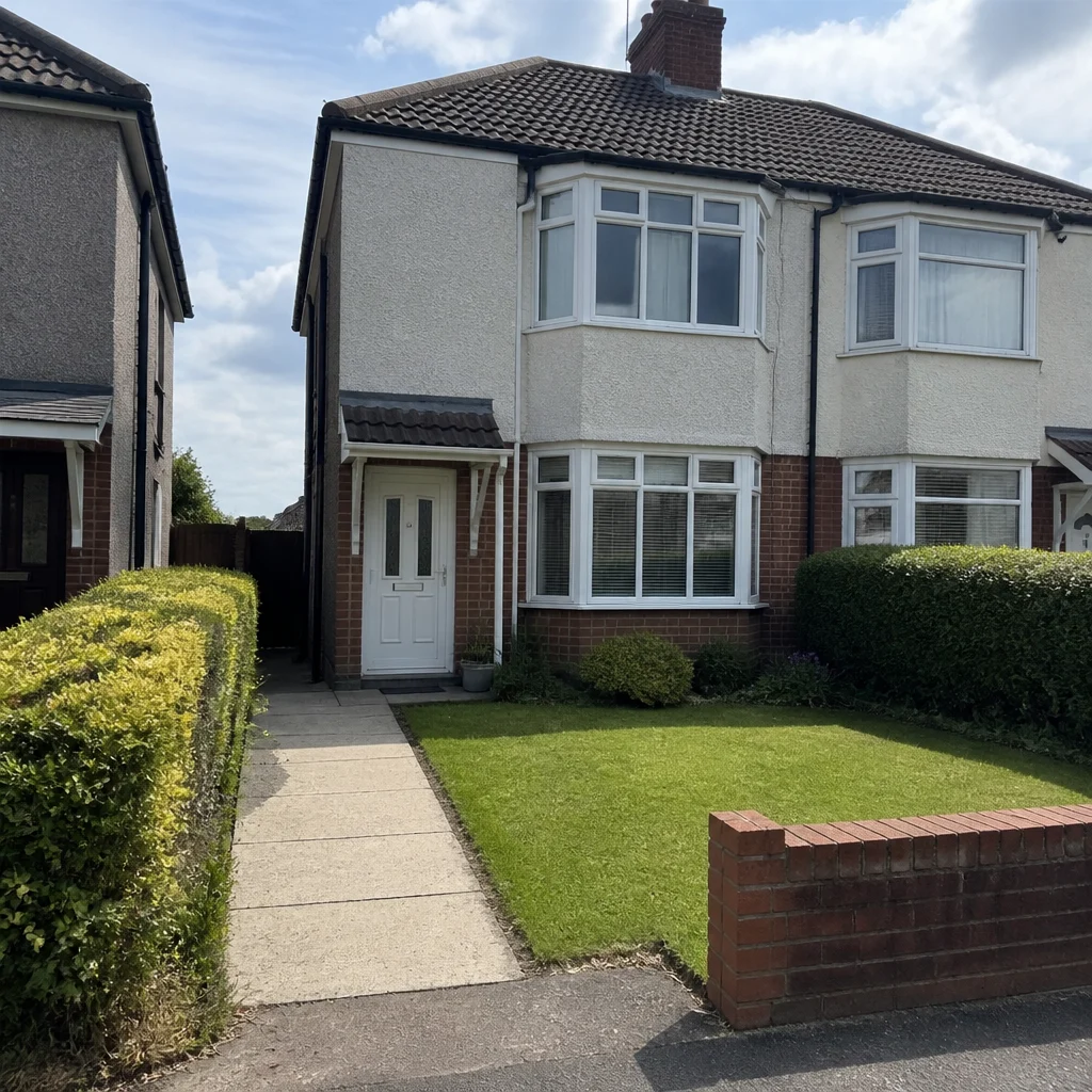 Typical residential property in Radcliffe