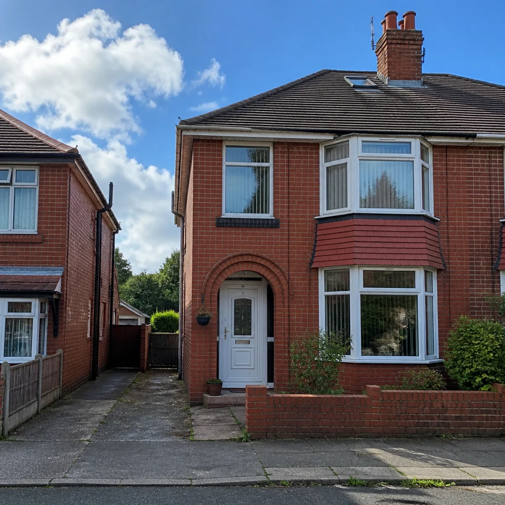 Typical residential property in Rochdale