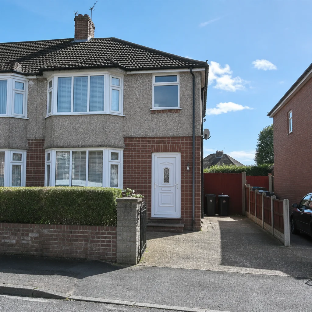 Typical residential property in Runcorn 