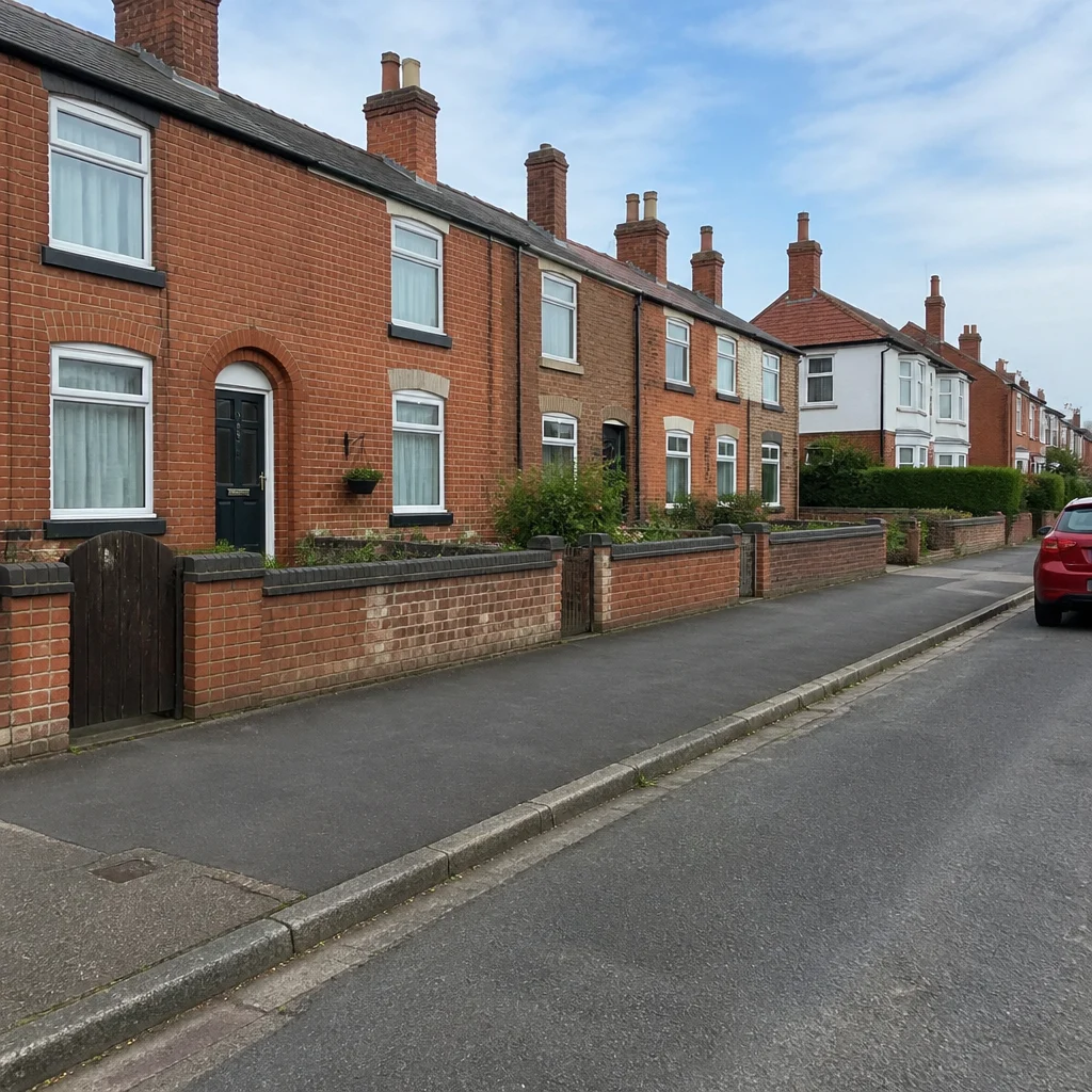 Typical residential property in Sandbach