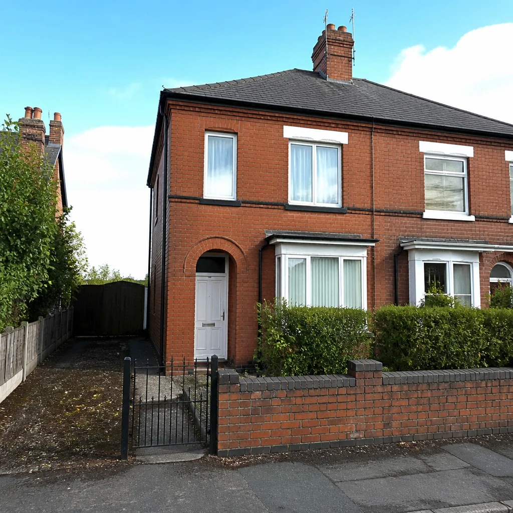 Typical residential property in Shrewsbury