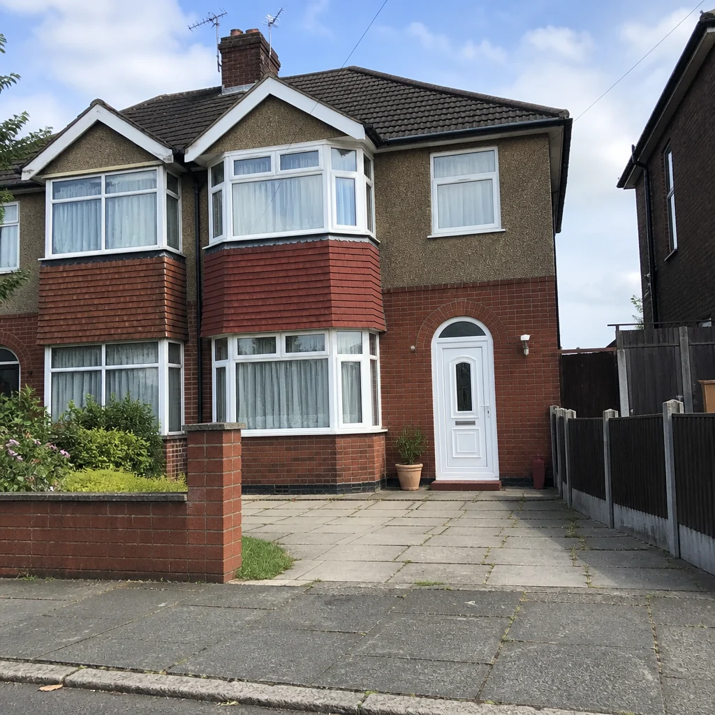Typical residential property in Stepping Hill 