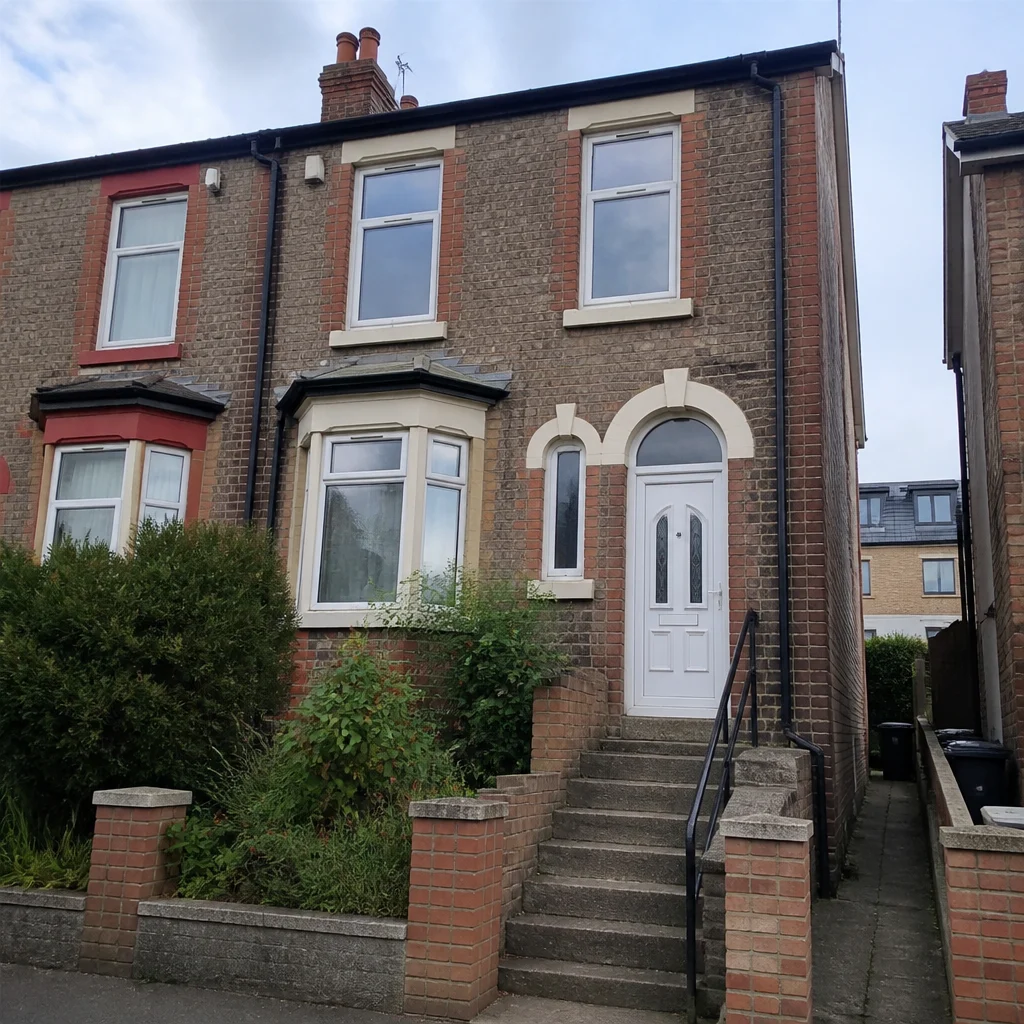 Typical residential property in Stoke