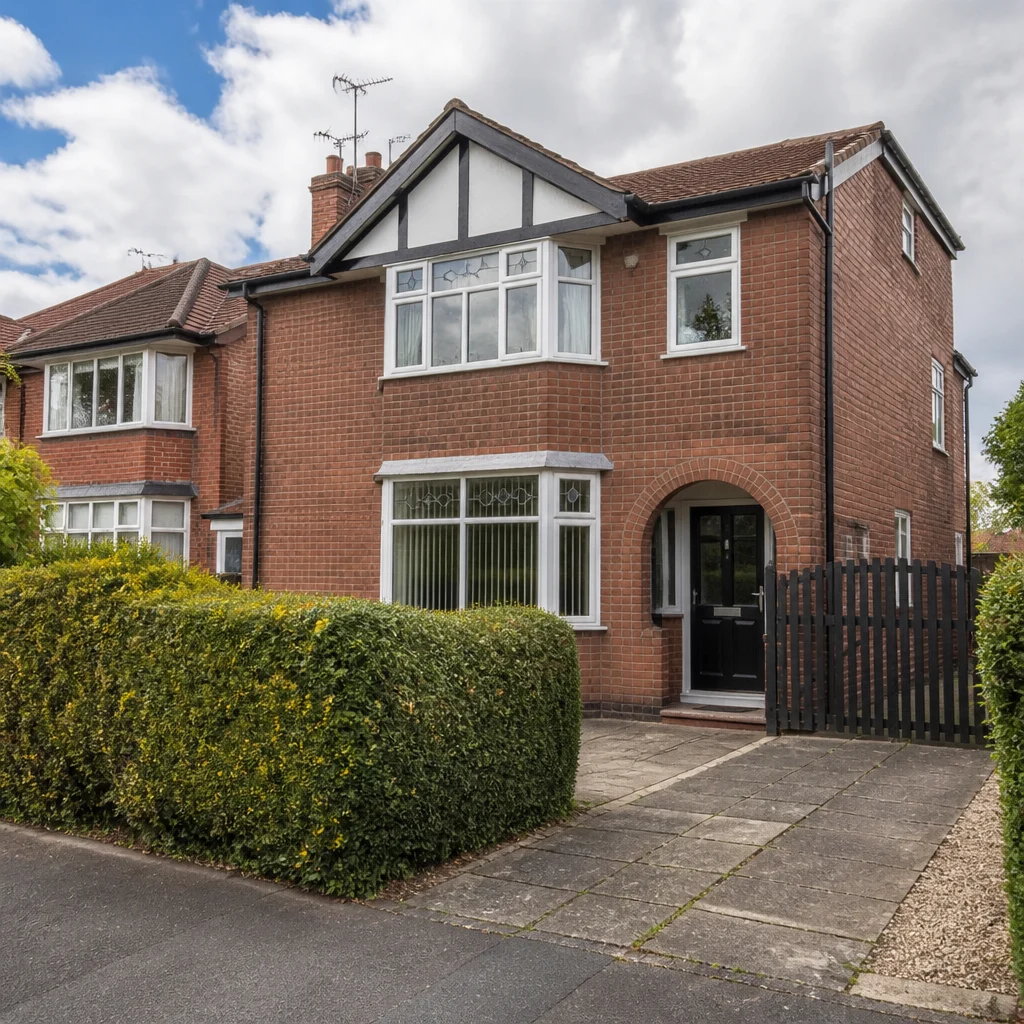 Typical residential property in Warrington