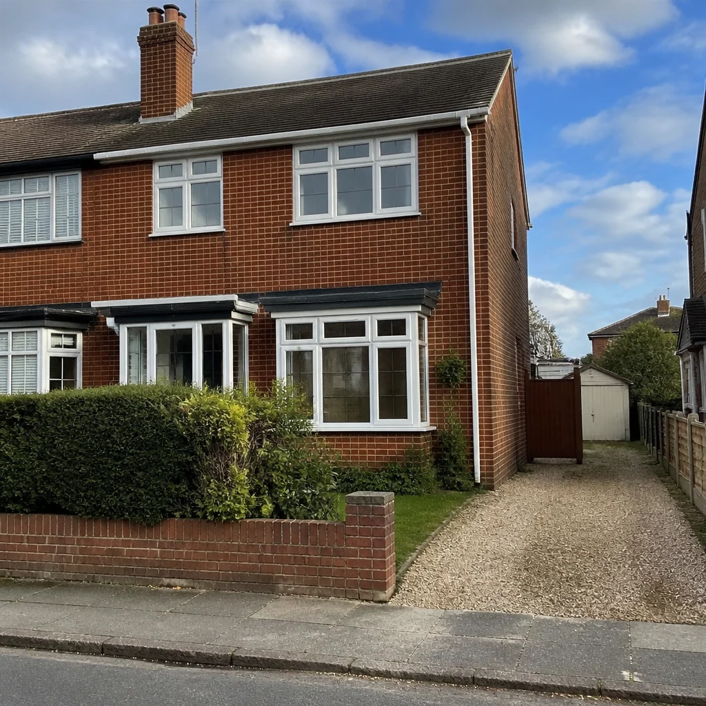Typical residential property in Whitchurch 