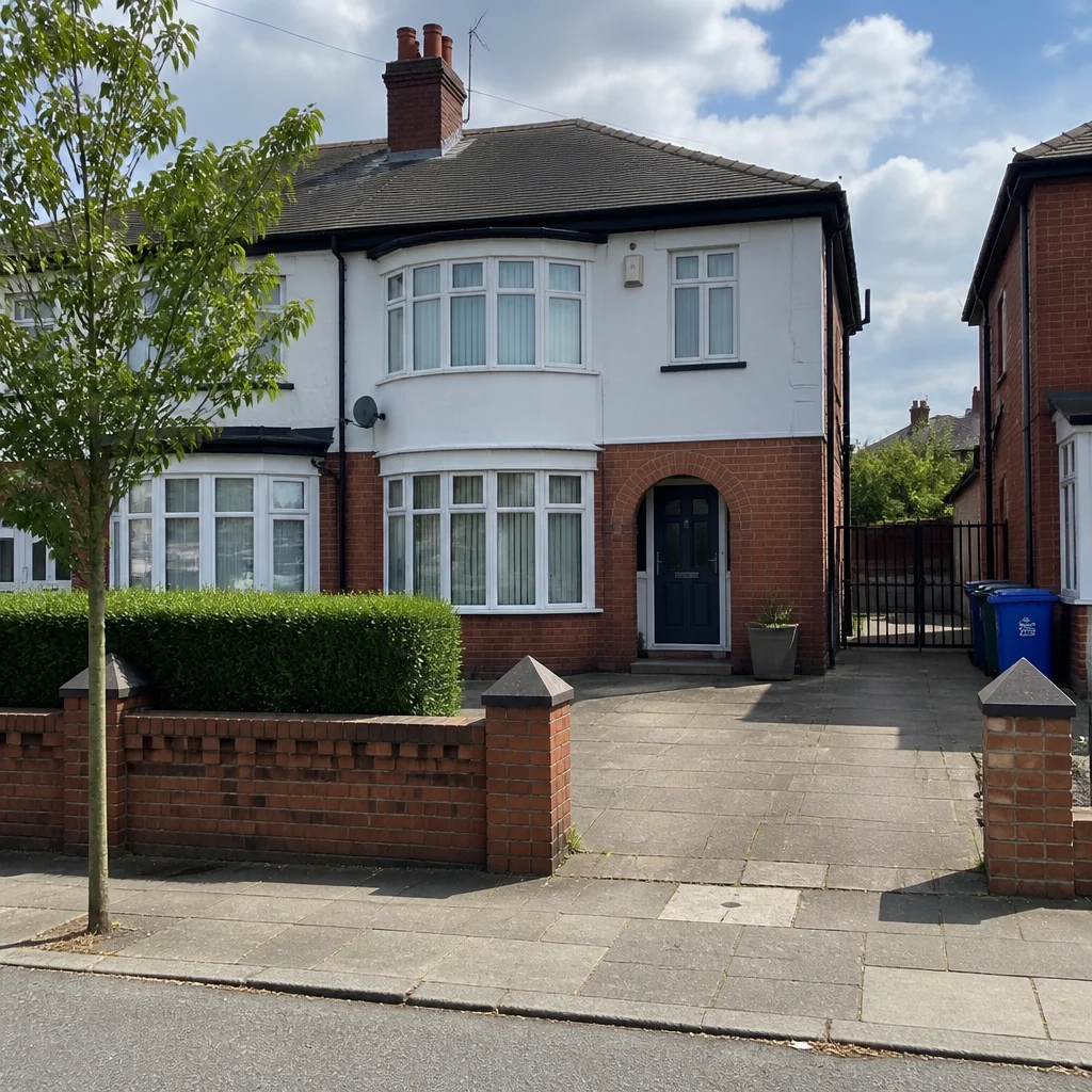 Typical residential property in Wigan
